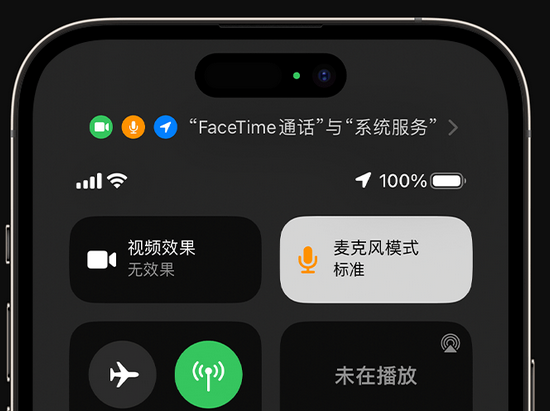 安国苹果授权维修网点分享iPhone在通话时让你的声音更清晰 