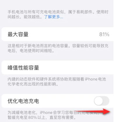 安国苹果15维修分享iPhone15充电到80%就充不进电了怎么办 