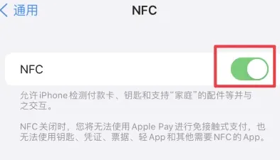 安国苹安国果维修服务分享iPhone15NFC功能开启方法