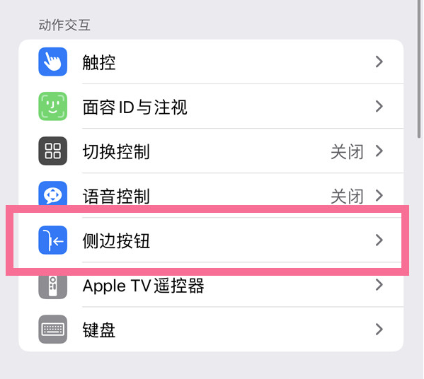 安国苹果14维修店分享iPhone14 Plus侧键双击下载功能关闭方法 